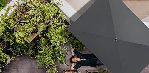 Ombrelloni quadrato - banner