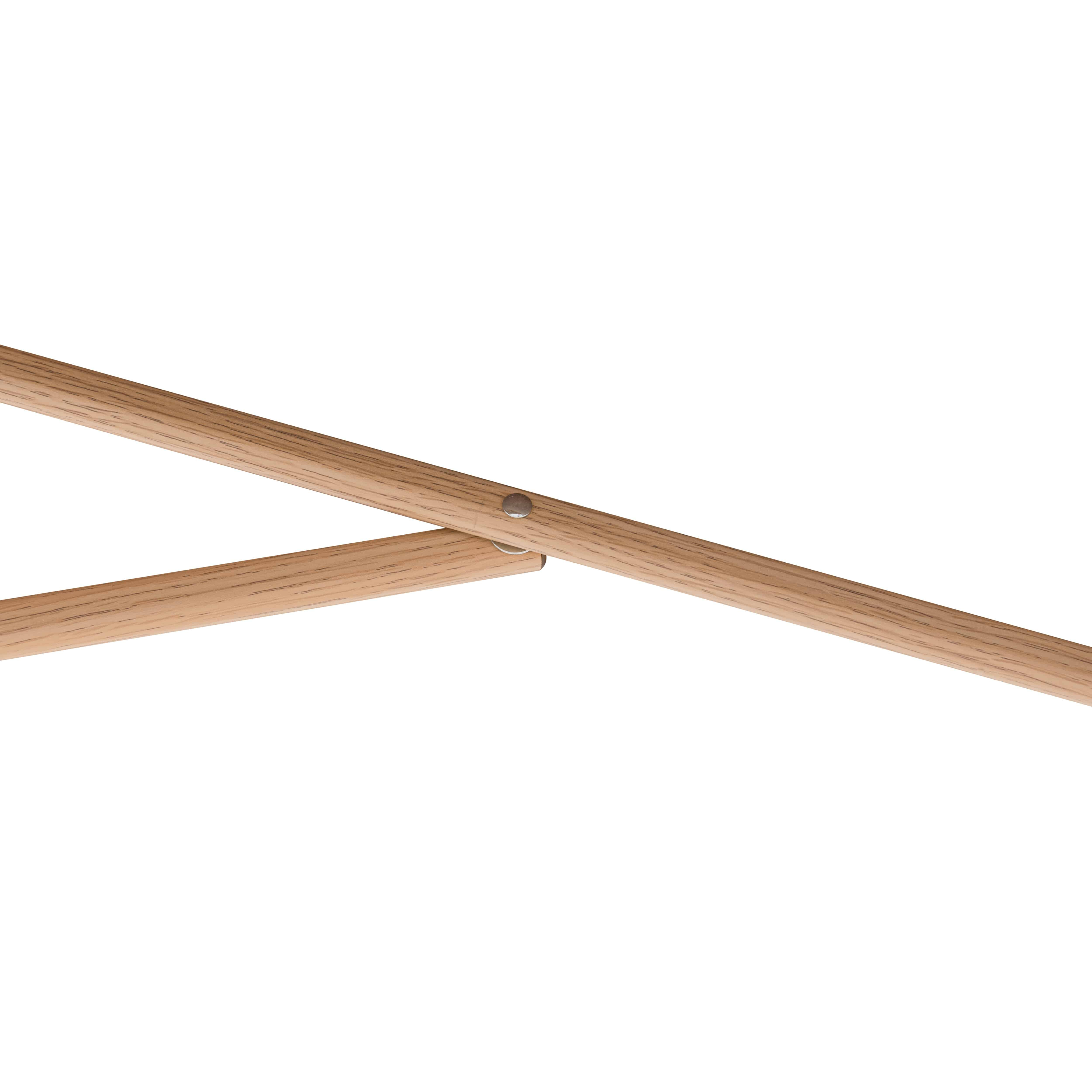 Montante centrale in alluminio Wood AX Ultra a sospensione 300 x 220