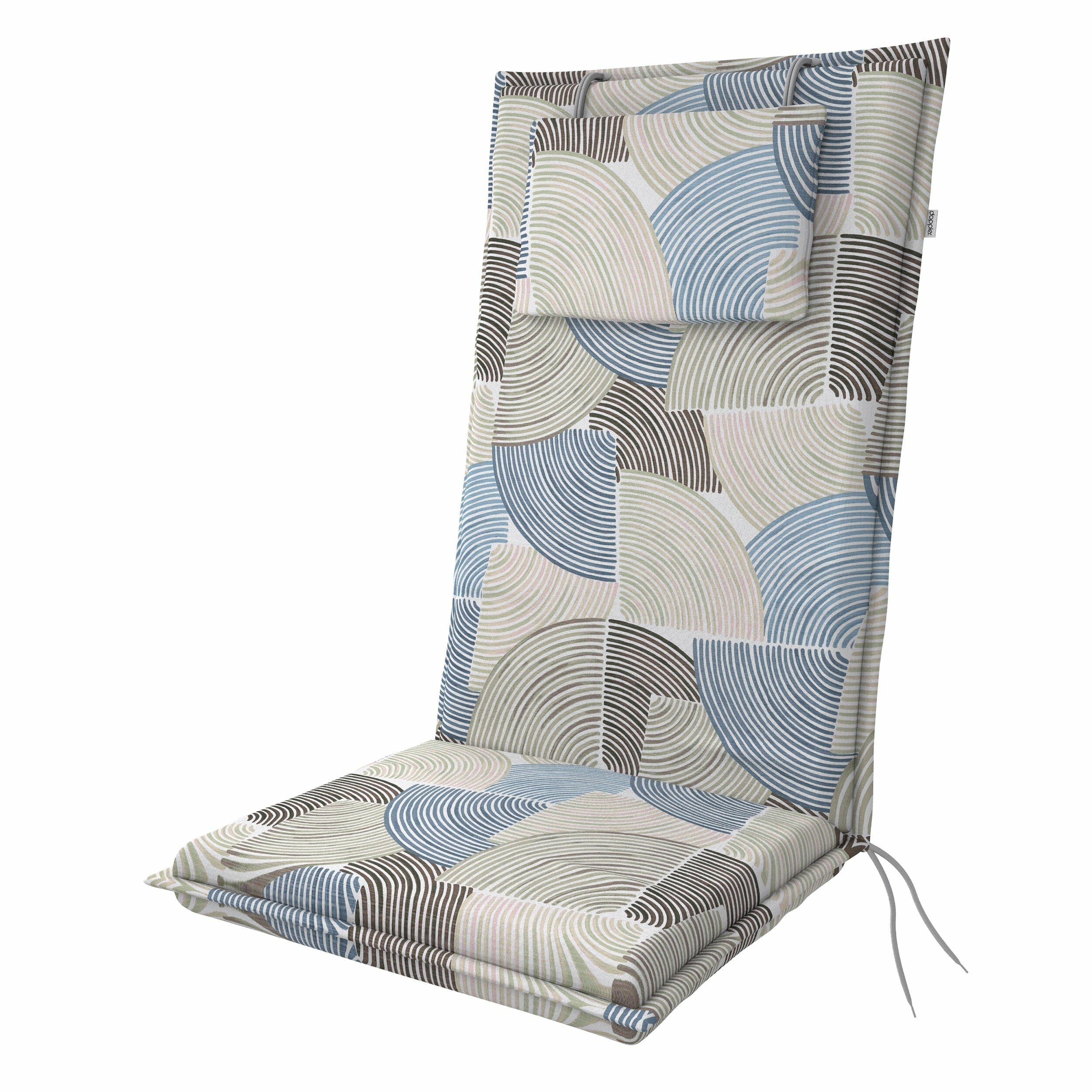 Cuscino per sedia con schienale alto Elegant