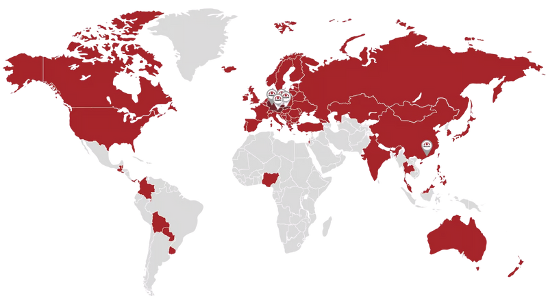 doppler locations worldwide